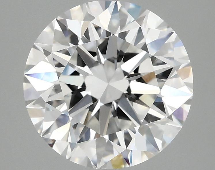 2.58 Carat Round Shaped Ideal Cut VVS2 IGI Certified Lab Grown Diamond