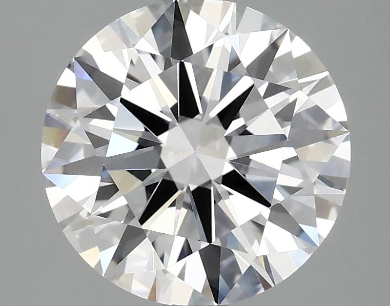 3.05 Carat Round Shaped Ideal Cut VVS2 IGI Certified Lab Grown Diamond