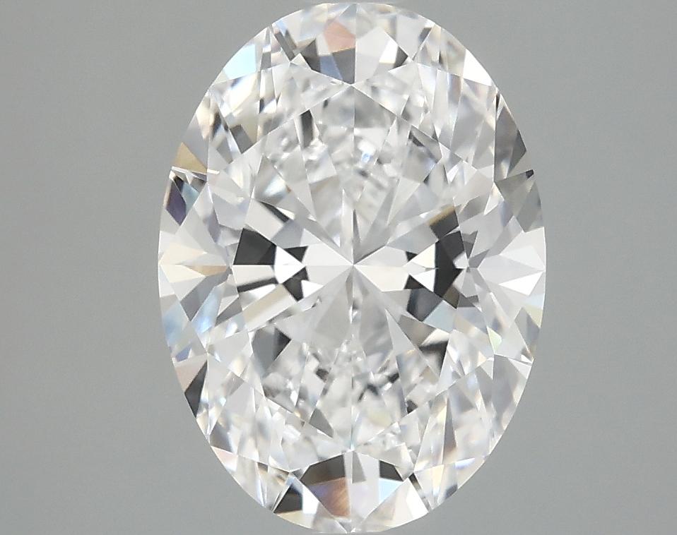 3.02 Carat Oval Shaped Ideal Cut VVS2 IGI Certified Lab Grown Diamond