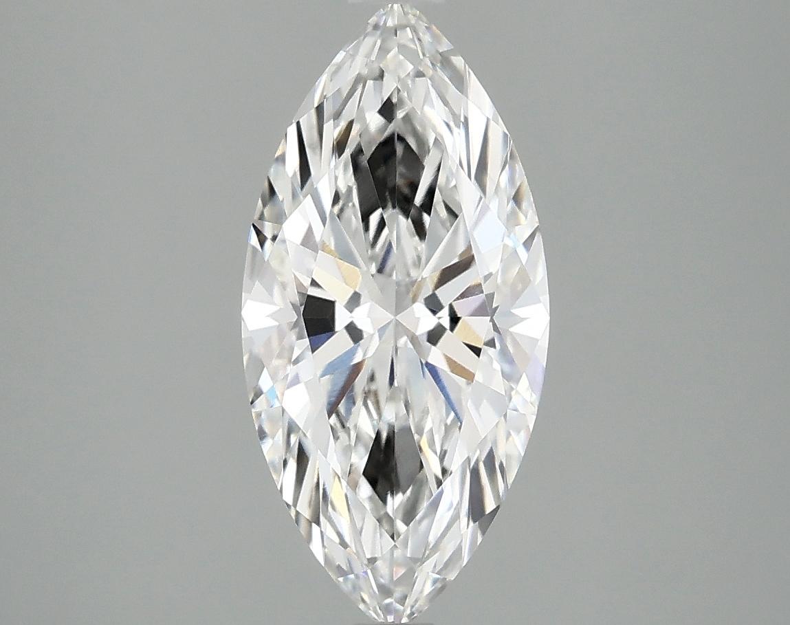 2.04 Carat Marquise Shaped Excellent Cut VVS2 IGI Certified Lab Grown Diamond