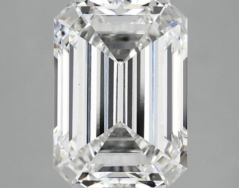 3.09 Carat Emerald Shaped Ideal Cut VS1 IGI Certified Lab Grown Diamond