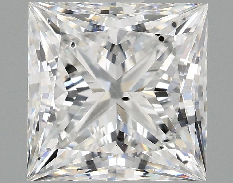 2.06 Carat Princess Shaped Ideal Cut SI1 IGI Certified Lab Grown Diamond