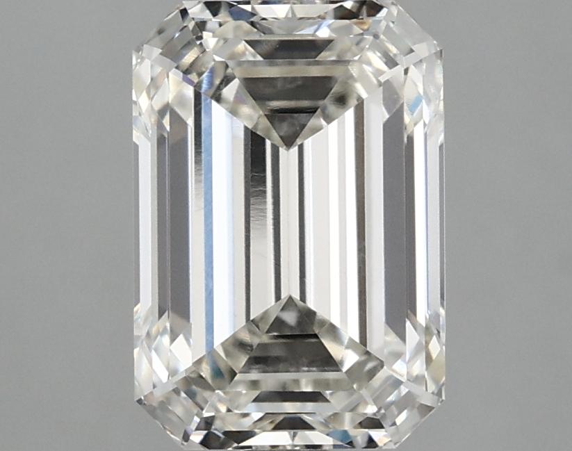 2.99 Carat Emerald Shaped Ideal Cut VVS2 IGI Certified Lab Grown Diamond