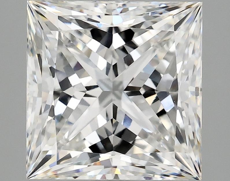 4.1 Carat Princess Shaped Ideal Cut VVS2 IGI Certified Lab Grown Diamond