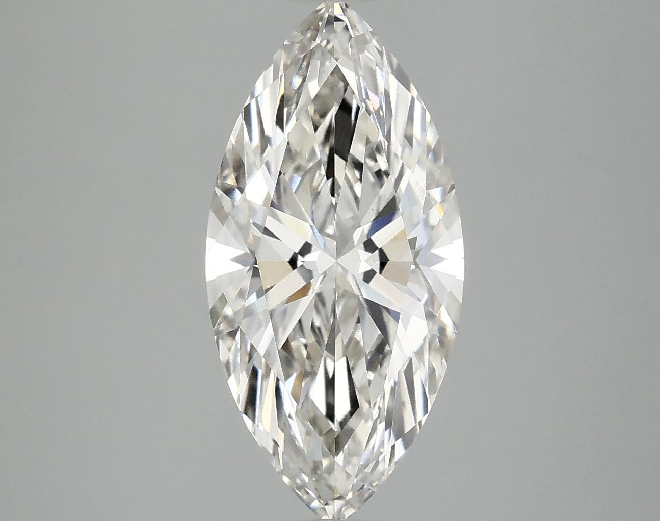 3.09 Carat Marquise Shaped Excellent Cut VS1 IGI Certified Lab Grown Diamond