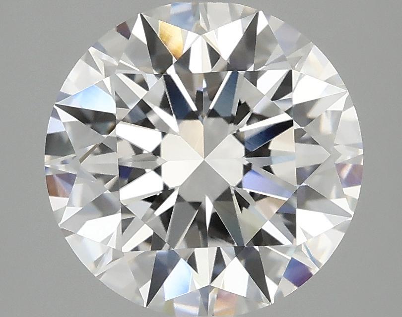 3.09 Carat Round Shaped Excellent Cut VVS2 IGI Certified Lab Grown Diamond