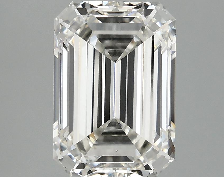 3.08 Carat Emerald Shaped Ideal Cut VS1 IGI Certified Lab Grown Diamond