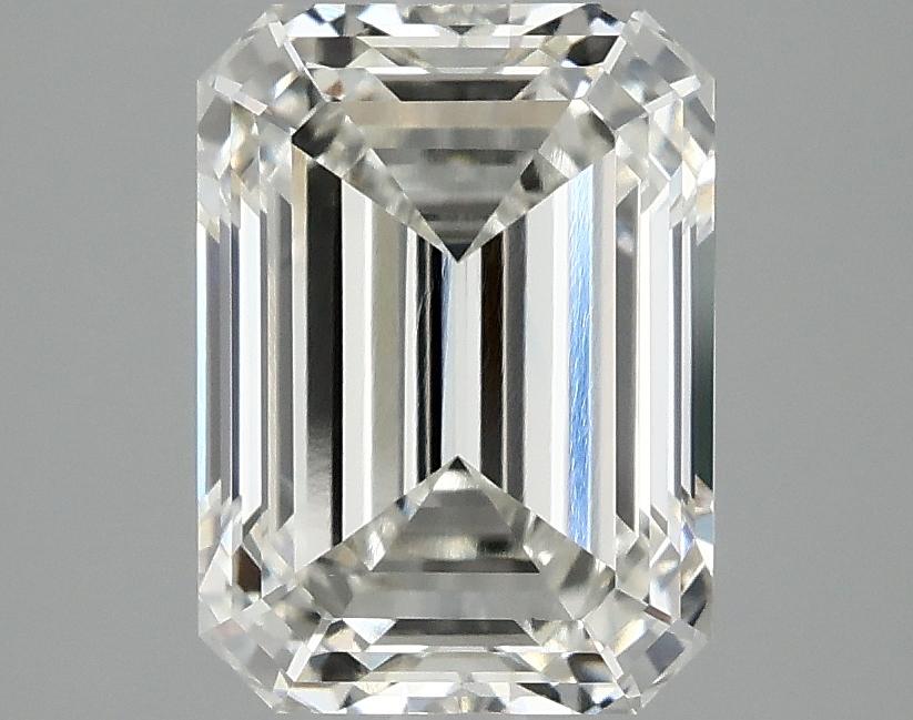 3.07 Carat Emerald Shaped Excellent Cut VVS2 IGI Certified Lab Grown Diamond