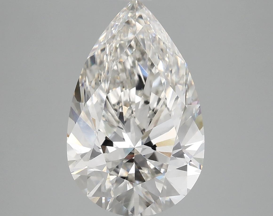 3.95 Carat Pear Shaped Ideal Cut VS1 IGI Certified Lab Grown Diamond