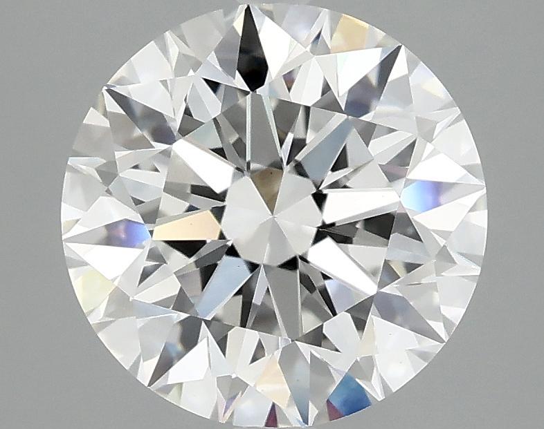 3.03 Carat Round Shaped Excellent Cut VVS2 IGI Certified Lab Grown Diamond