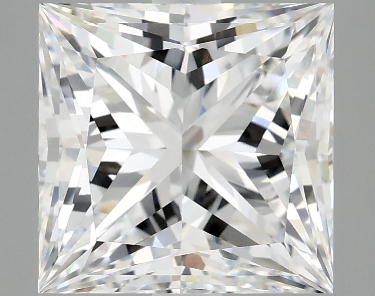 4.52 Carat Princess Shaped Ideal Cut VS2 IGI Certified Lab Grown Diamond
