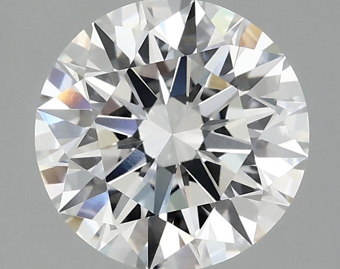 2.09 Carat Round Shaped Ideal Cut VVS2 IGI Certified Lab Grown Diamond