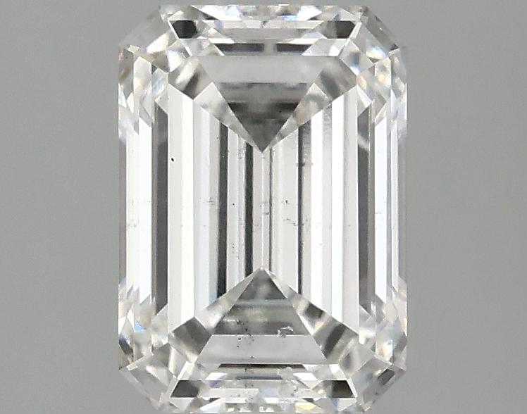 2.07 Carat Emerald Shaped Ideal Cut SI1 IGI Certified Lab Grown Diamond