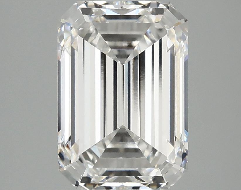 2.53 Carat Emerald Shaped Ideal Cut VVS2 IGI Certified Lab Grown Diamond