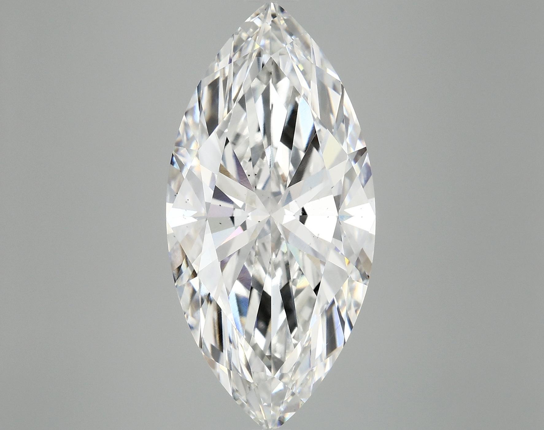 7.57 Carat Marquise Shaped Excellent Cut SI1 IGI Certified Lab Grown Diamond