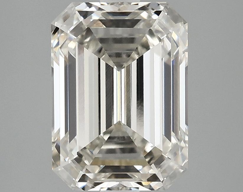 3.07 Carat Emerald Shaped Excellent Cut VS1 IGI Certified Lab Grown Diamond
