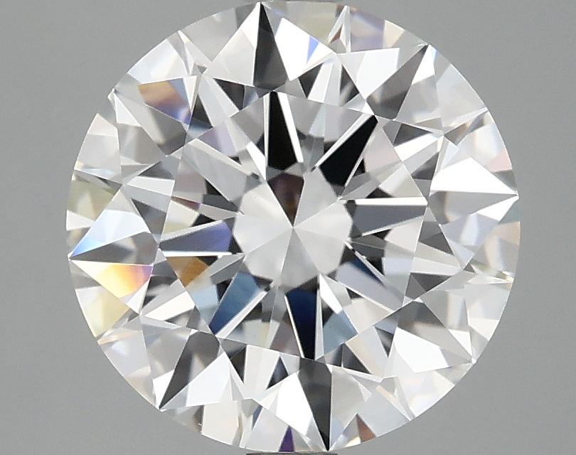 3.09 Carat Round Shaped Ideal Cut VVS2 IGI Certified Lab Grown Diamond