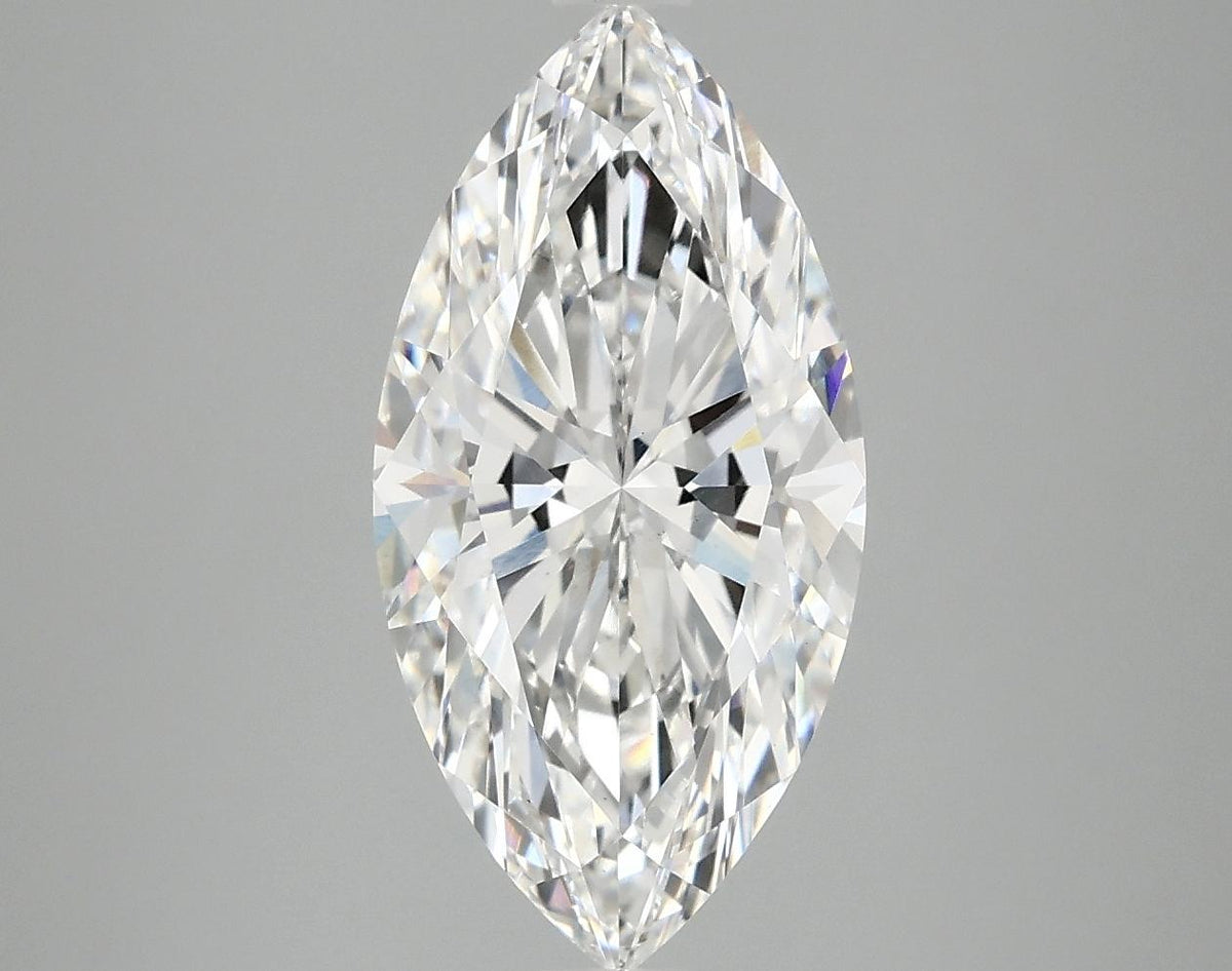 3.08 Carat Marquise Shaped Ideal Cut VS1 IGI Certified Lab Grown Diamond