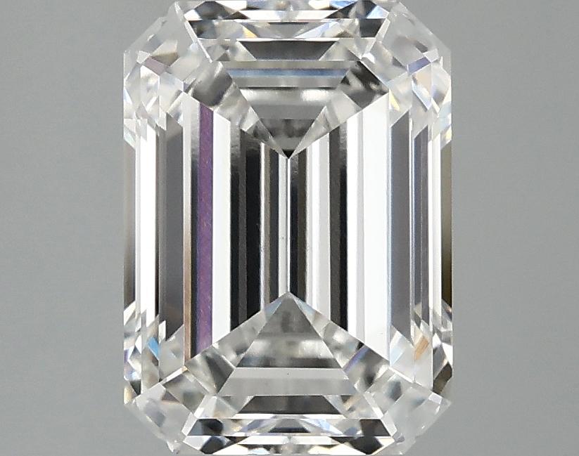 3.07 Carat Emerald Shaped Excellent Cut VS1 IGI Certified Lab Grown Diamond