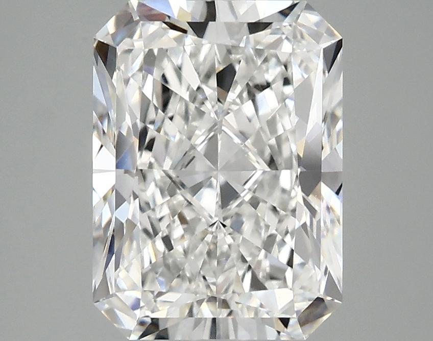3.08 Carat Radiant Shaped Excellent Cut VVS2 IGI Certified Lab Grown Diamond