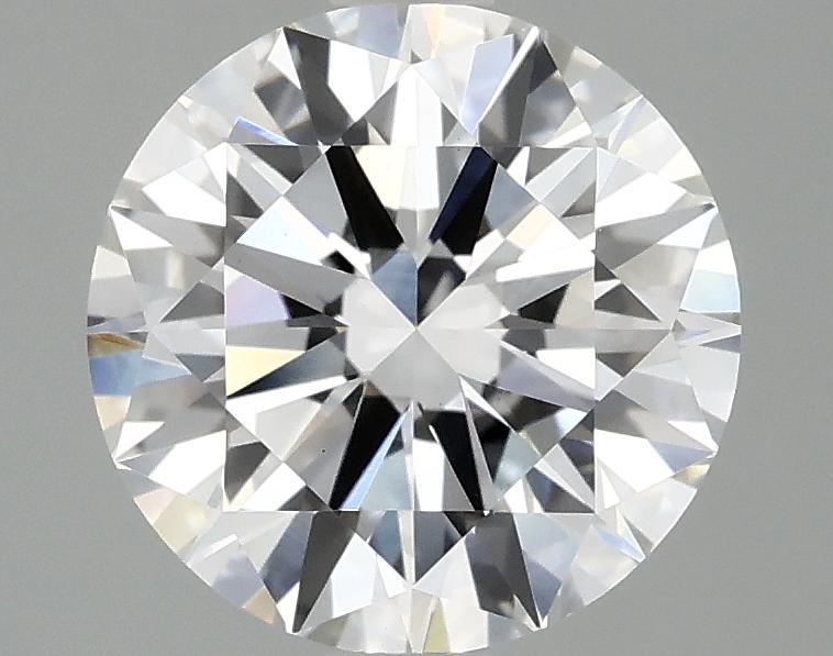 2.56 Carat Round Shaped Excellent Cut VVS2 IGI Certified Lab Grown Diamond