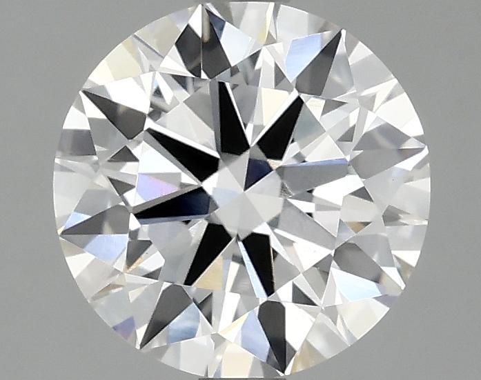 2.01 Carat Round Shaped Ideal Cut VVS2 IGI Certified Lab Grown Diamond