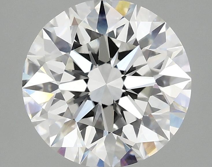 2.59 Carat Round Shaped Excellent Cut VVS2 IGI Certified Lab Grown Diamond