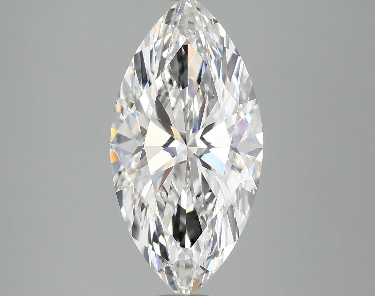 3.02 Carat Marquise Shaped Ideal Cut VS1 IGI Certified Lab Grown Diamond