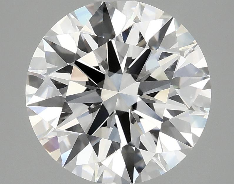 3.09 Carat Round Shaped Ideal Cut VVS2 IGI Certified Lab Grown Diamond