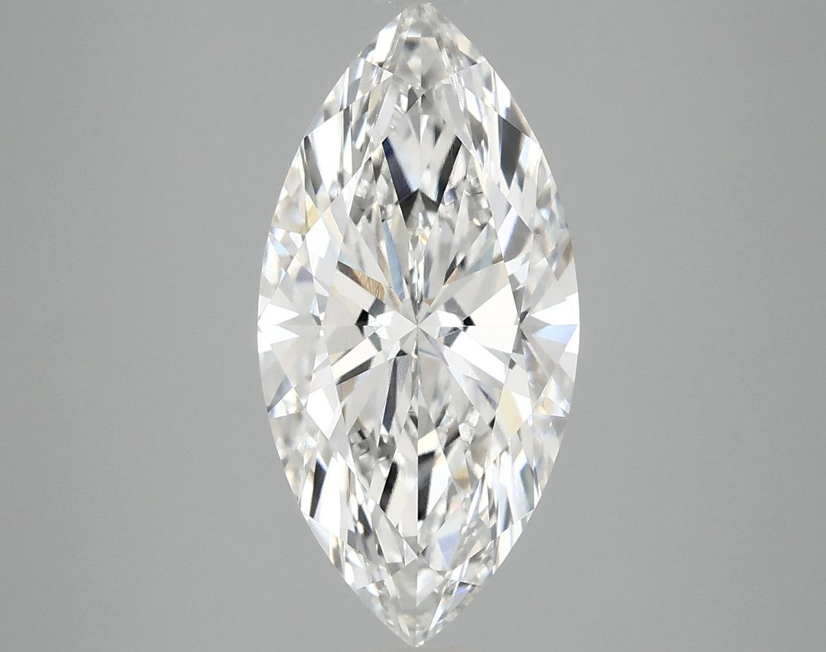 2.99 Carat Marquise Shaped Ideal Cut VVS2 IGI Certified Lab Grown Diamond
