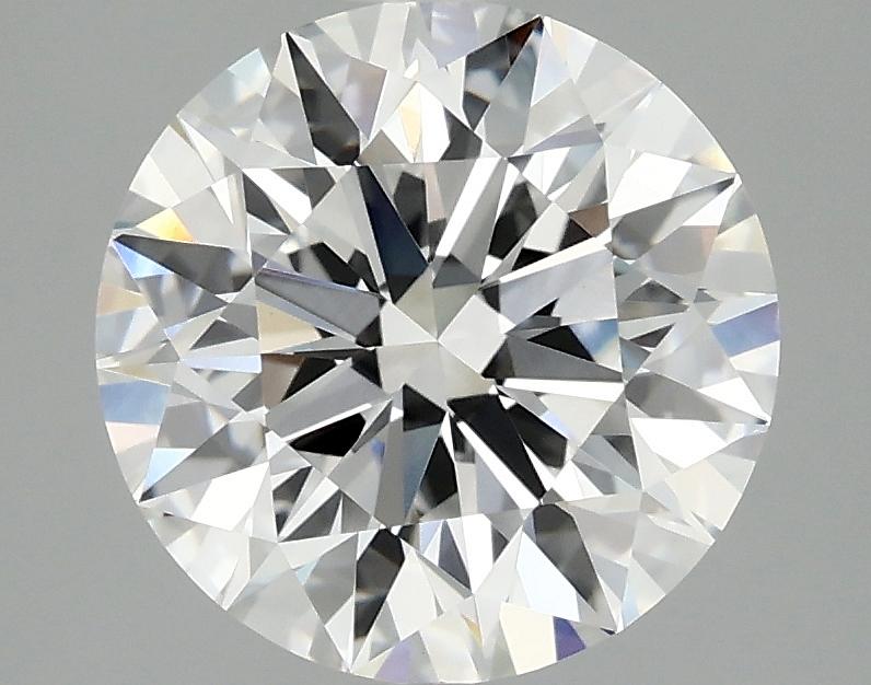 3.09 Carat Round Shaped Excellent Cut VVS2 IGI Certified Lab Grown Diamond
