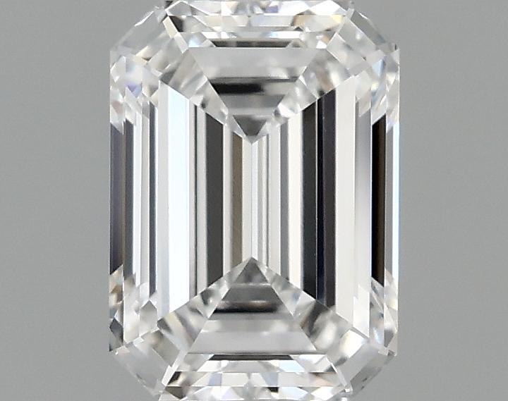 0.98 Carat Emerald Shaped Excellent Cut VVS2 IGI Certified Lab Grown Diamond
