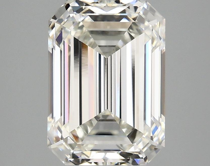 3.04 Carat Emerald Shaped Ideal Cut VVS2 IGI Certified Lab Grown Diamond
