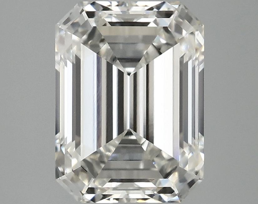 3.08 Carat Emerald Shaped Excellent Cut VVS1 IGI Certified Lab Grown Diamond