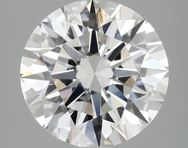 3.08 Carat Round Shaped Ideal Cut VVS2 IGI Certified Lab Grown Diamond