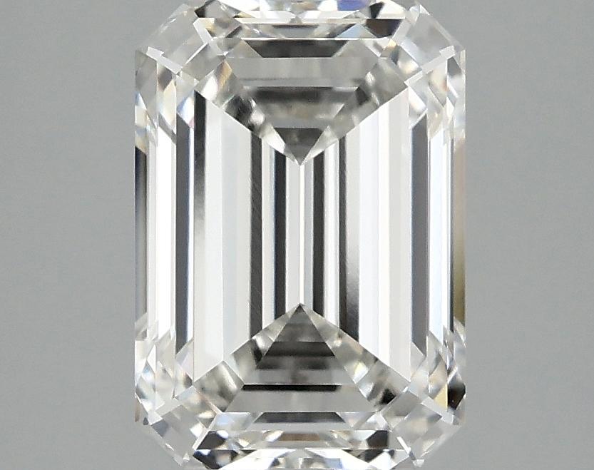 3.1 Carat Emerald Shaped Ideal Cut VVS2 IGI Certified Lab Grown Diamond