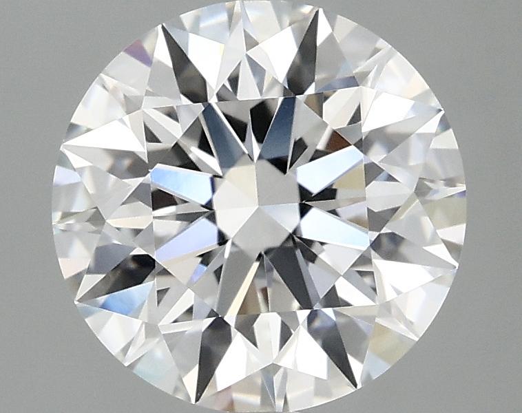 2.53 Carat Round Shaped Excellent Cut VVS2 IGI Certified Lab Grown Diamond