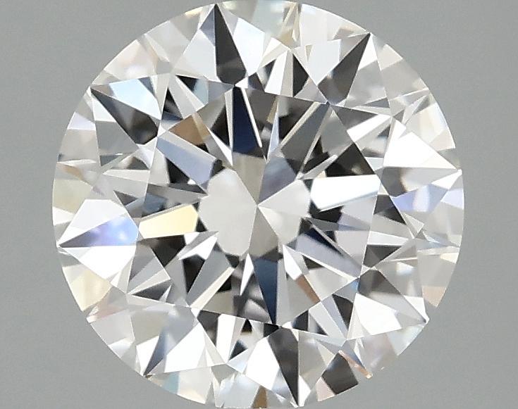 2.53 Carat Round Shaped Ideal Cut VVS2 IGI Certified Lab Grown Diamond