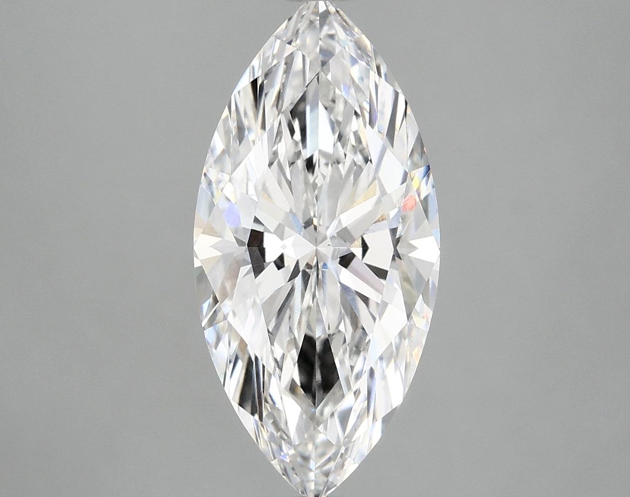 3.08 Carat Marquise Shaped Excellent Cut VS1 IGI Certified Lab Grown Diamond