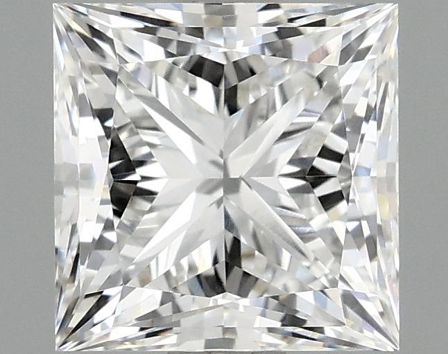1.53 Carat Princess Shaped Ideal Cut VVS2 IGI Certified Lab Grown Diamond