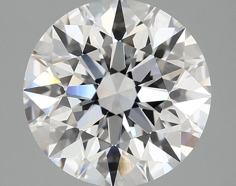 2.94 Carat Round Shaped Excellent Cut VVS2 IGI Certified Lab Grown Diamond