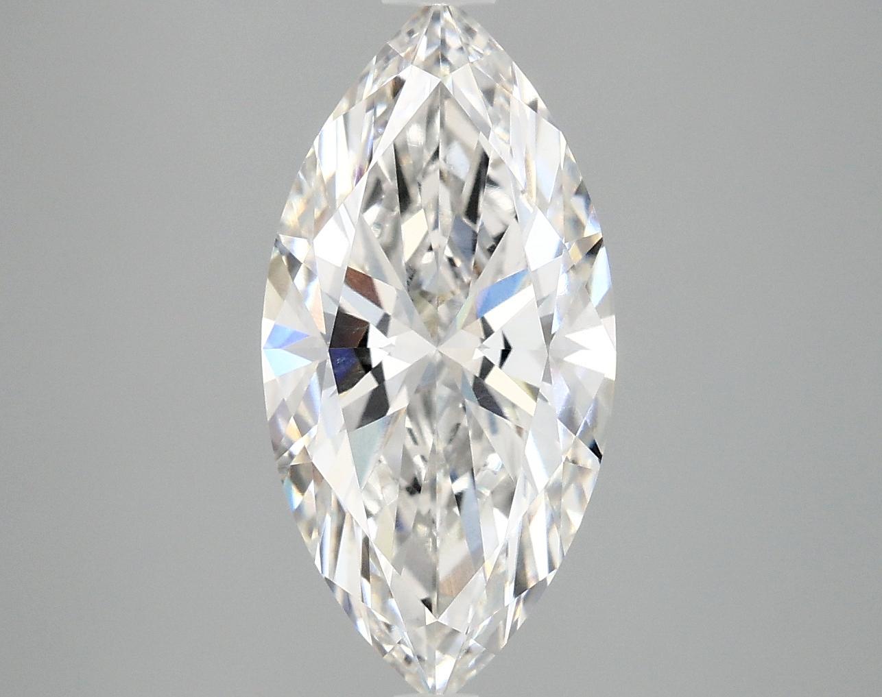 3.0 Carat Marquise Shaped Ideal Cut VVS2 IGI Certified Lab Grown Diamond