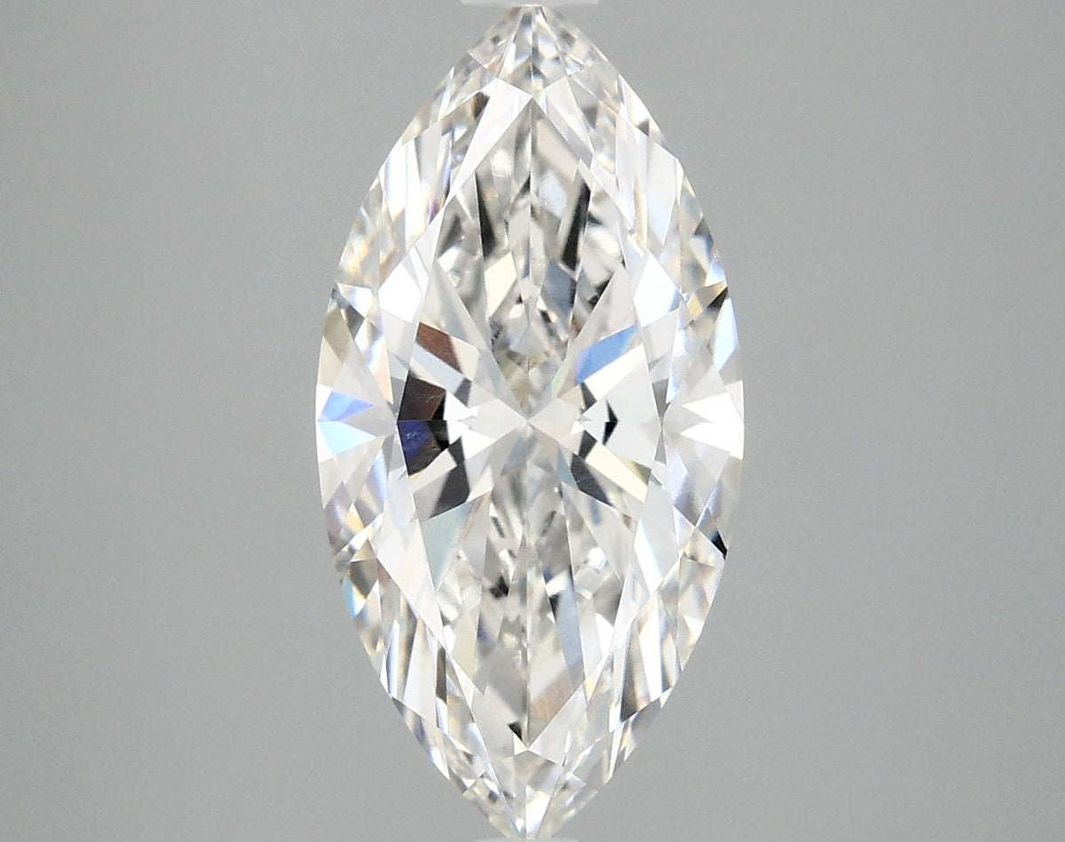 3.0 Carat Marquise Shaped Ideal Cut VVS2 IGI Certified Lab Grown Diamond