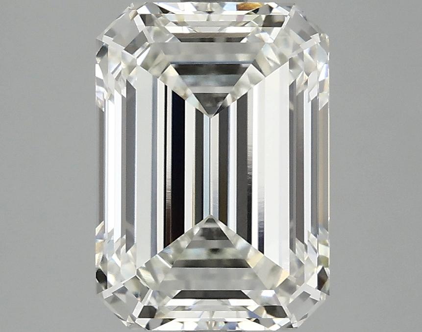 3.1 Carat Emerald Shaped Ideal Cut VVS2 IGI Certified Lab Grown Diamond