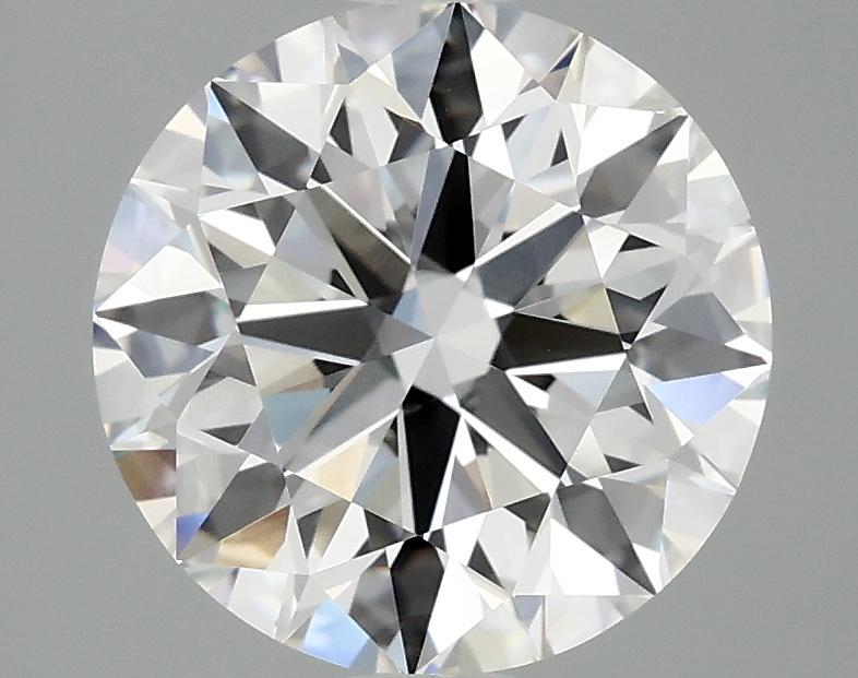 3.07 Carat Round Shaped Ideal Cut VVS2 IGI Certified Lab Grown Diamond