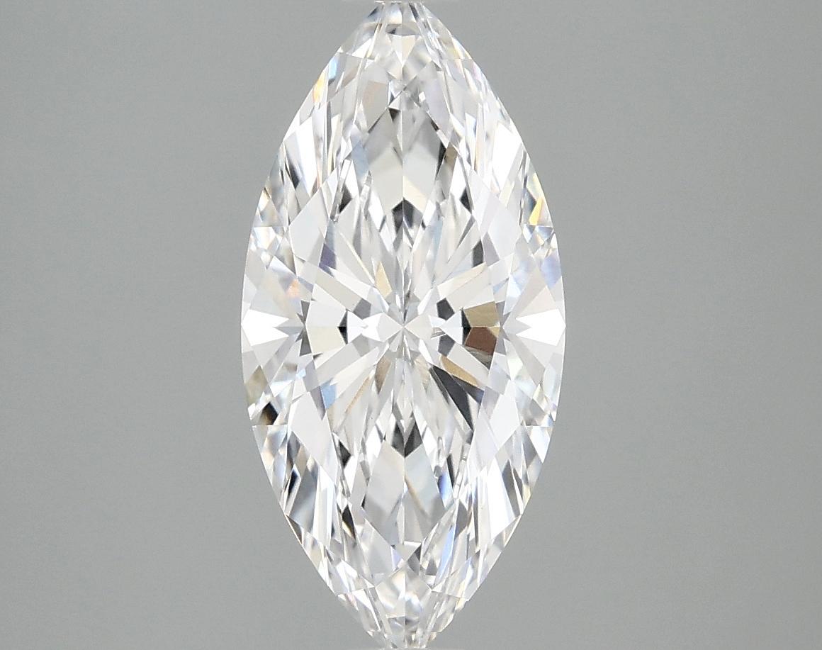 2.09 Carat Marquise Shaped Excellent Cut VVS2 IGI Certified Lab Grown Diamond