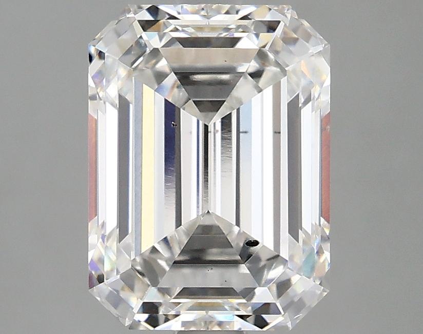 3.07 Carat Emerald Shaped Excellent Cut SI1 IGI Certified Lab Grown Diamond