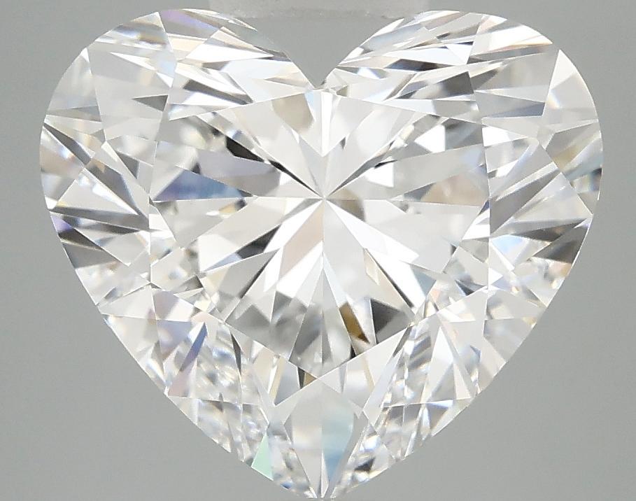5.08 Carat Heart Shaped Ideal Cut VVS2 IGI Certified Lab Grown Diamond
