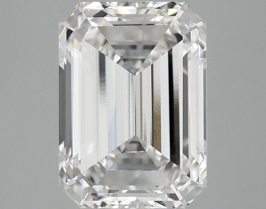 3.01 Carat Emerald Shaped Ideal Cut VVS2 IGI Certified Lab Grown Diamond