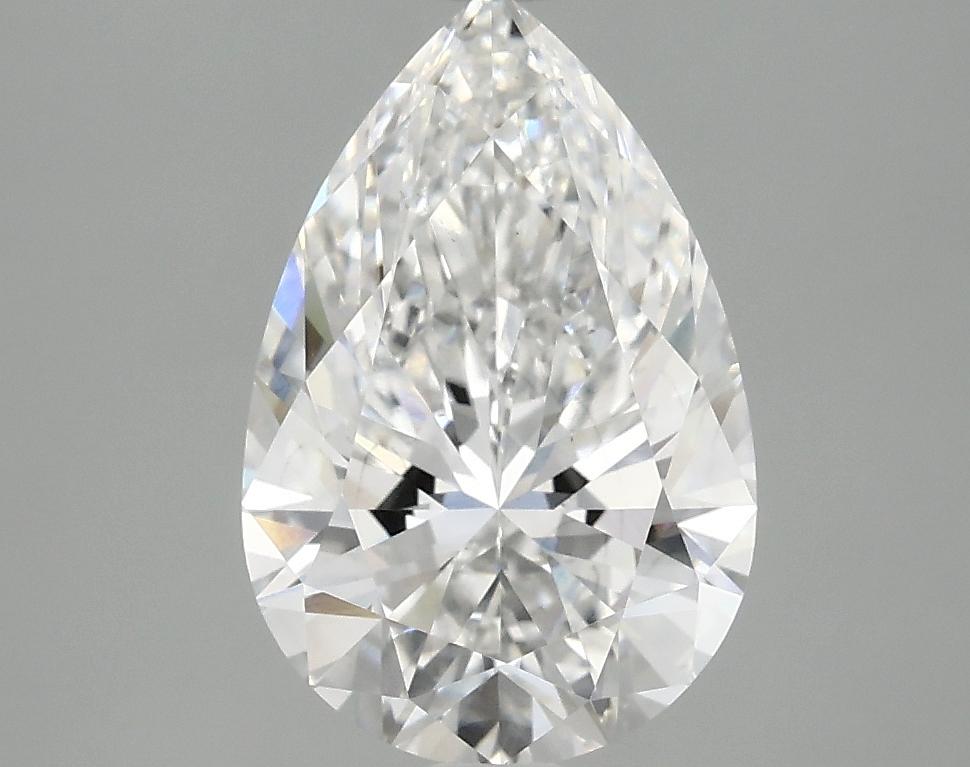 2.42 Carat Pear Shaped Excellent Cut VS2 IGI Certified Lab Grown Diamond